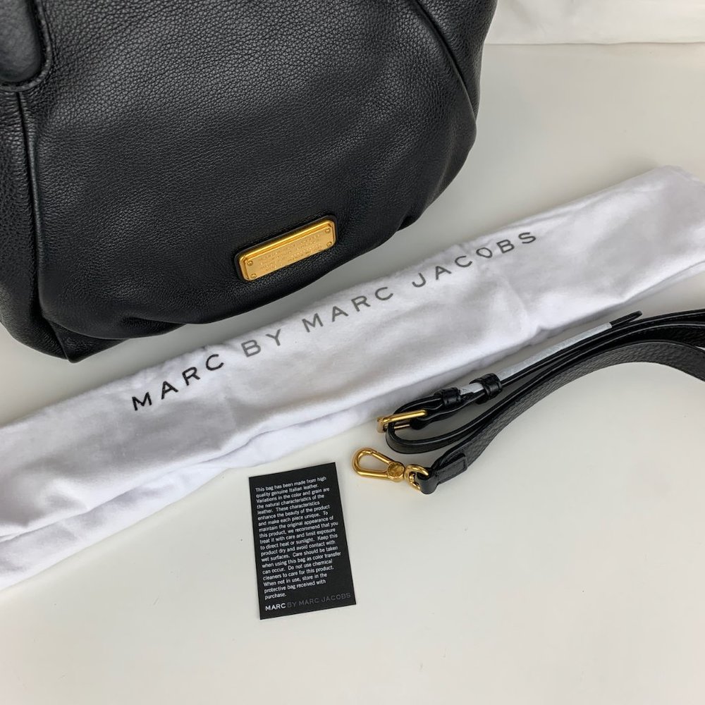 New Marc Jacobs Fran New Q Leather Tote - Picture 5 of 9